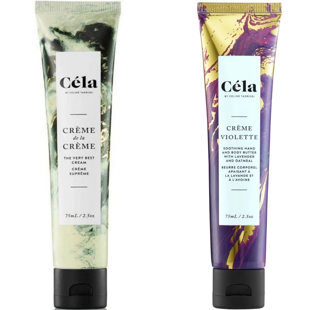 NEW Cela Creme de La Creme and Creme Violette